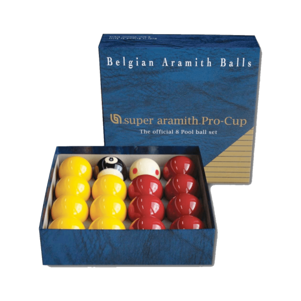 Aramith Pro Cup Pool Balls & TV Cue Ball