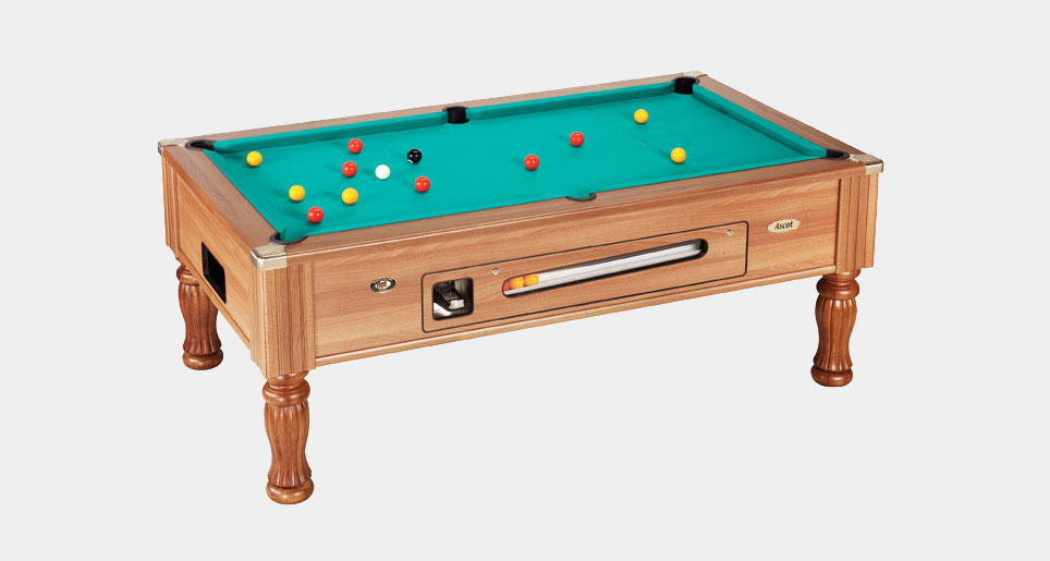 Coin-Operated pool table