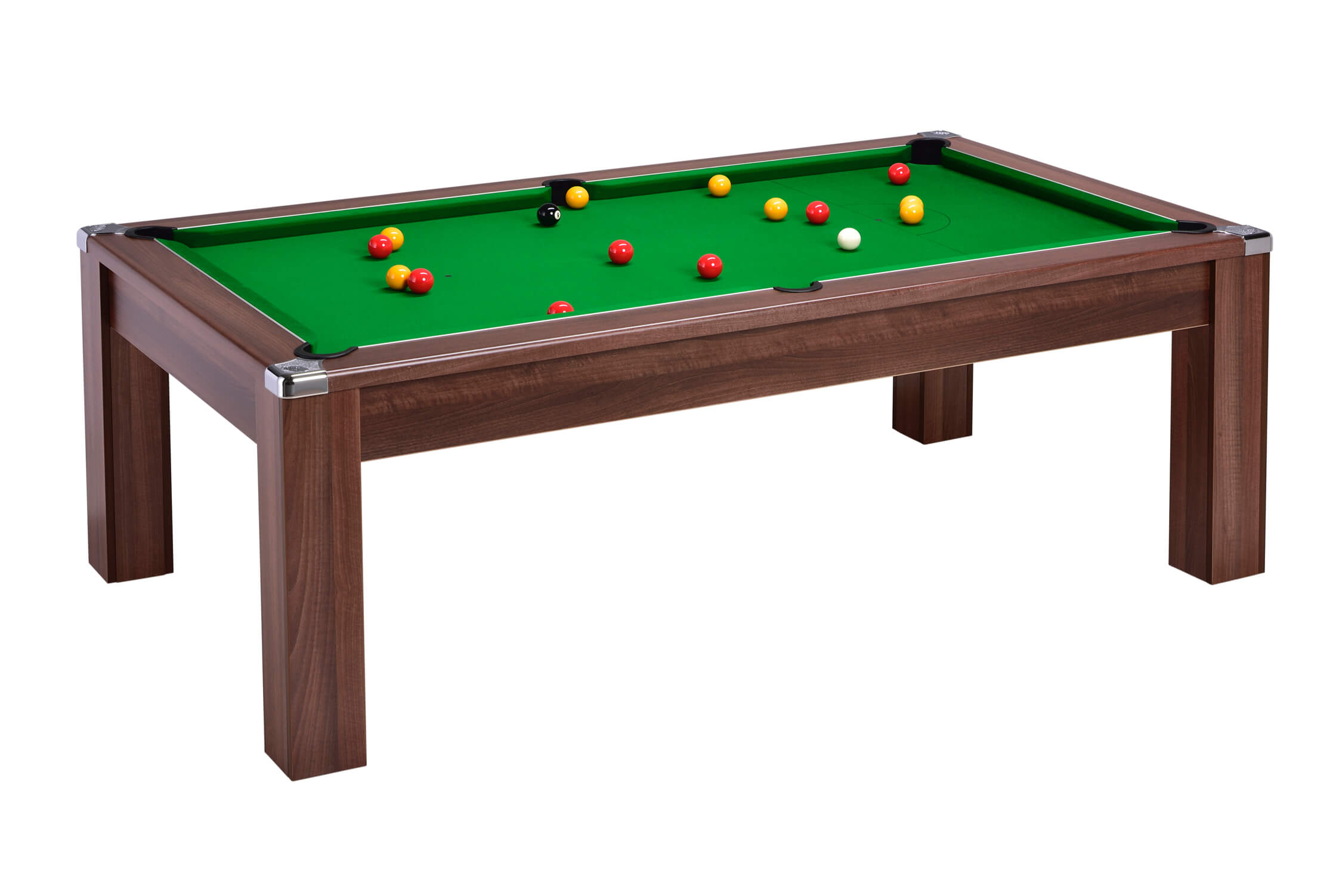 Avant Garde 2.0 Pool Dining Table - Dark Walnut - DPT Pool ...