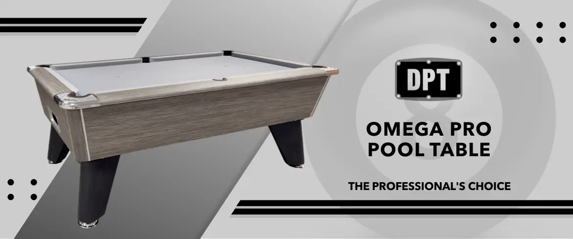 Omega Pro Freeplay Pool Table - Dark Oak