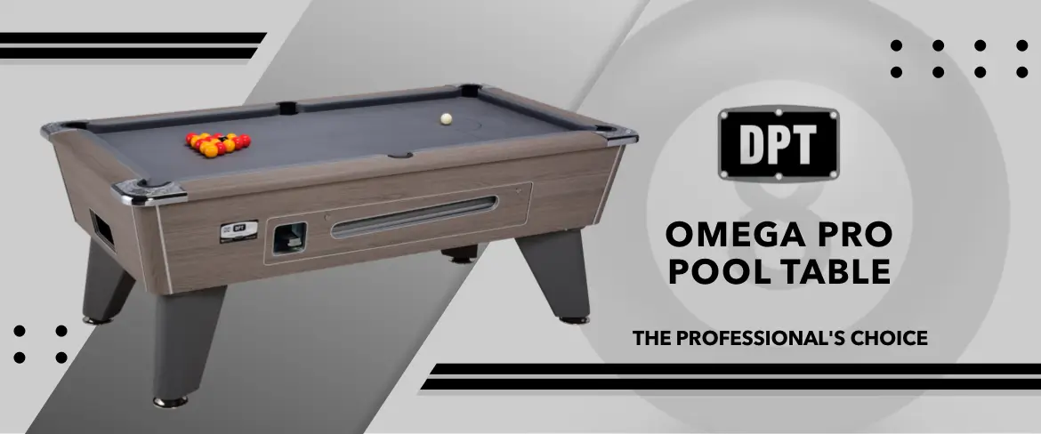 Omega Pro Freeplay Pool Table - Grey Oak